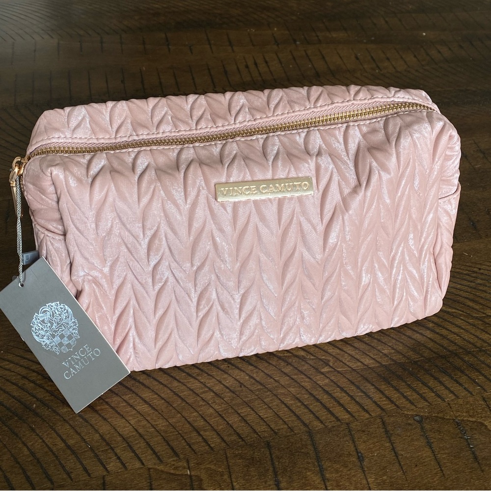 Vince Camuto Pink Satin Shine Women's Bag